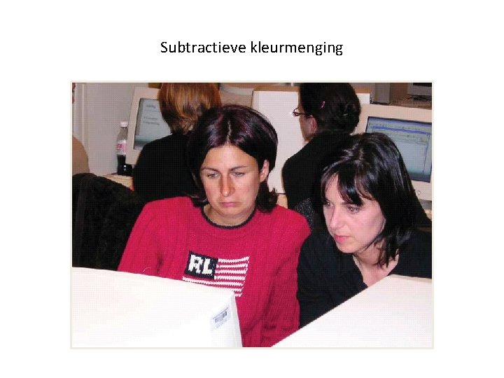 Subtractieve kleurmenging 