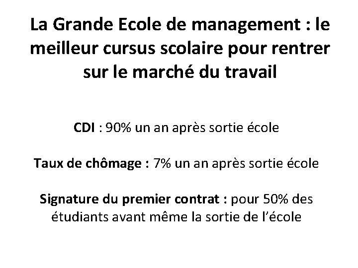 La Grande Ecole de management : le meilleur cursus scolaire pour rentrer sur le La Grande Ecole de management : le meilleur cursus scolaire pour rentrer sur le