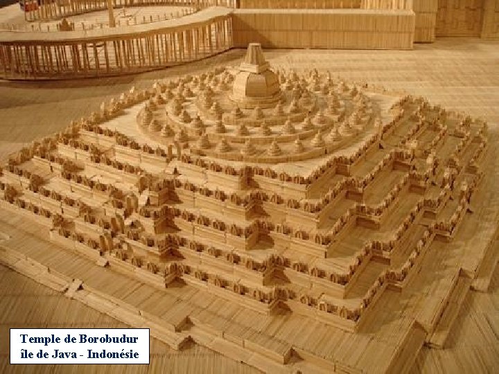 Temple de Borobudur île de Java - Indonésie 