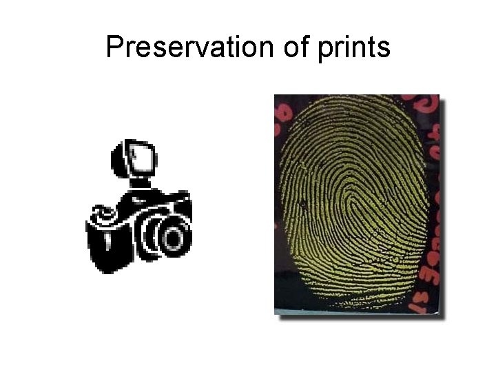 Preservation of prints 