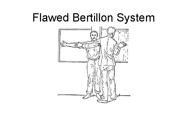 Flawed Bertillon System 