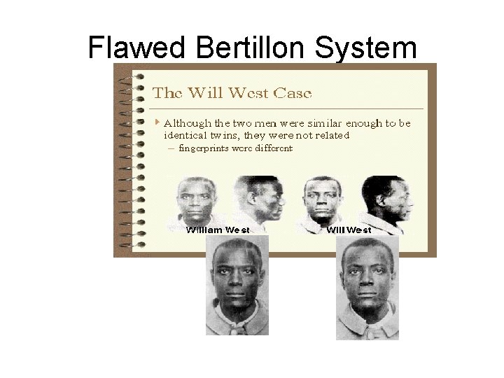 Flawed Bertillon System 