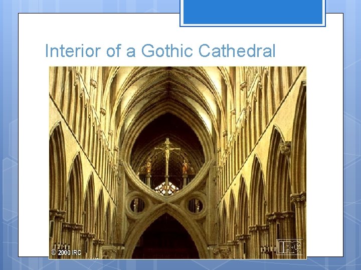 Interior of a Gothic Cathedral 