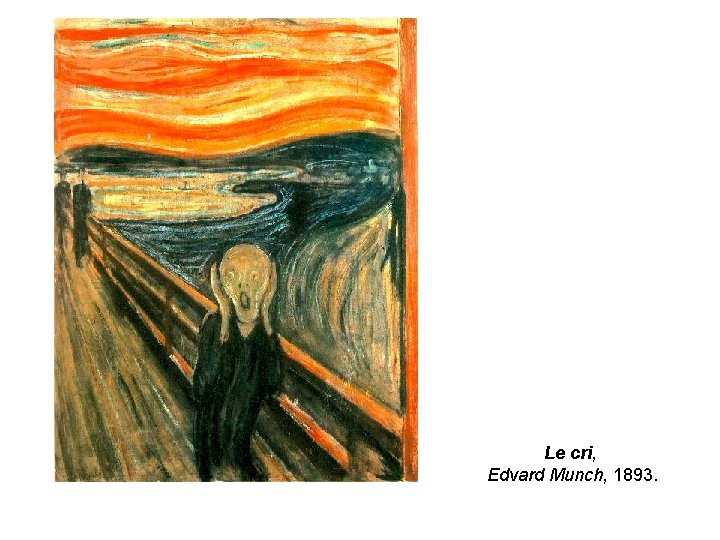 Le cri, Edvard Munch, 1893. 