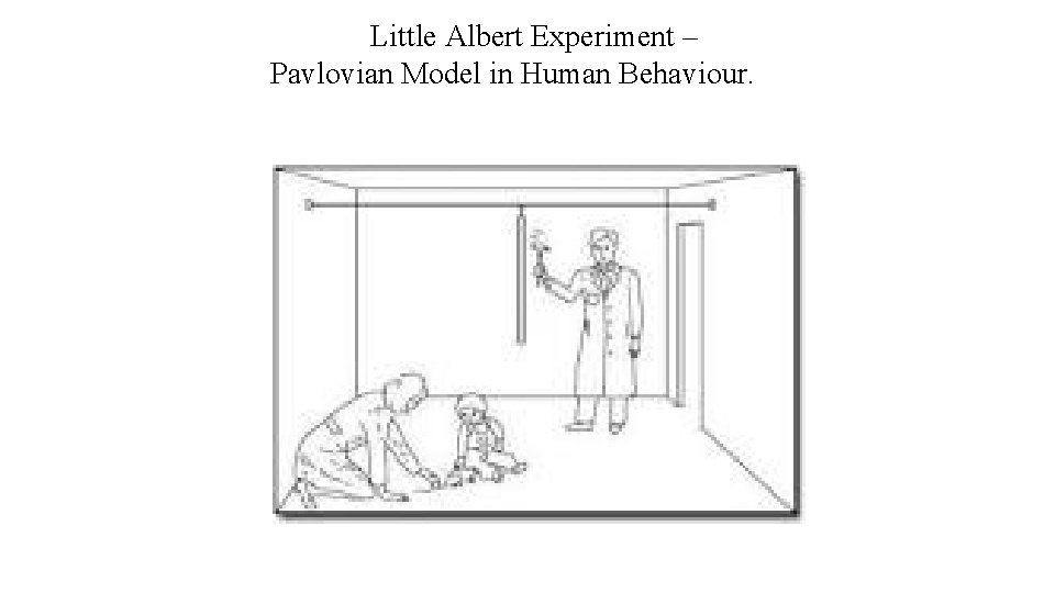 Little Albert Experiment – Pavlovian Model in Human Behaviour. Little Albert Experiment – Pavlovian Model in Human Behaviour.