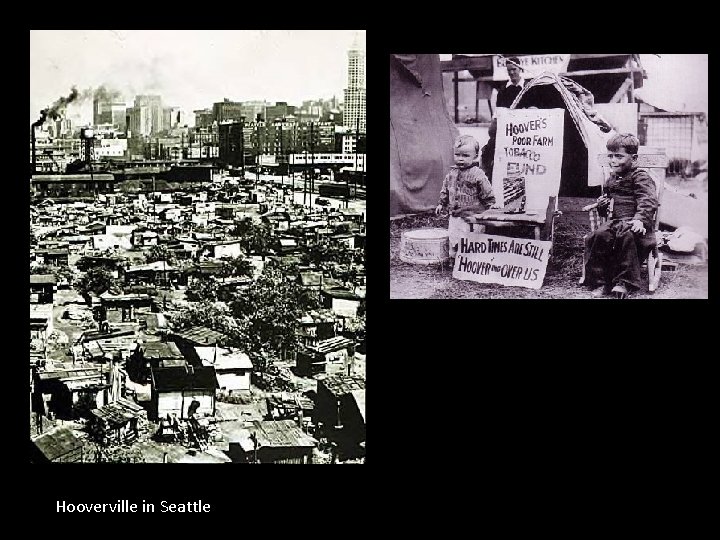 Hooverville in Seattle 