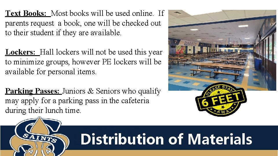 Text Books: Most books will be used online. If parents request a book, one