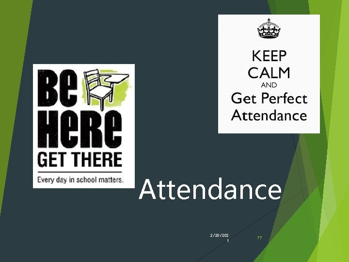 Attendance 2/20/202 1 77 Attendance 2/20/202 1 77