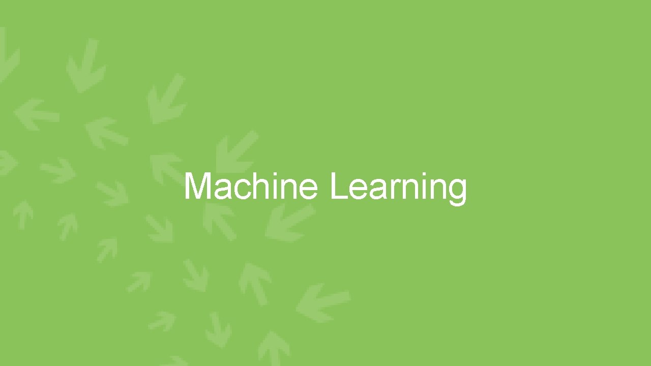 Machine Learning 