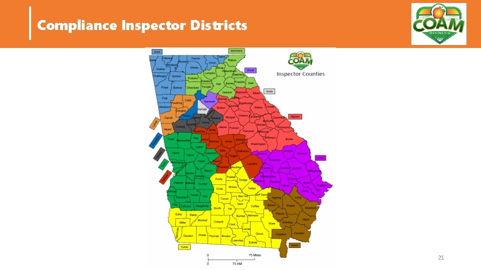 Compliance Inspector Districts 21 
