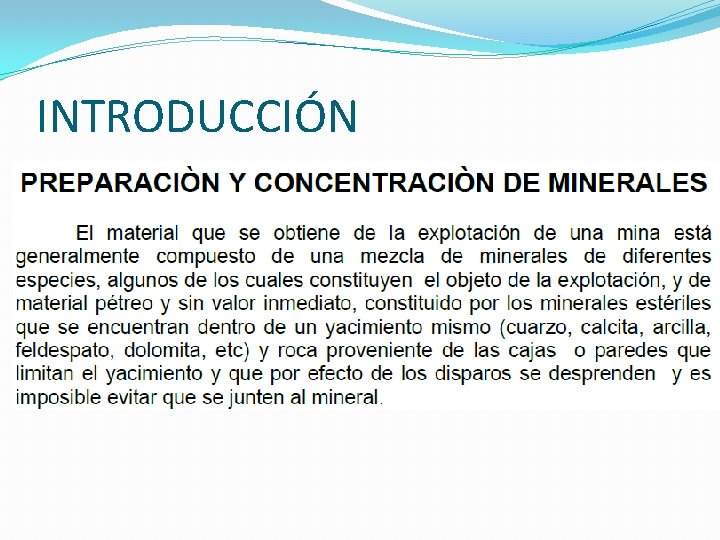 INTRODUCCIÓN INTRODUCCIÓN