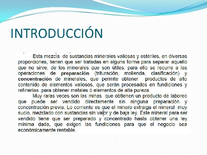 INTRODUCCIÓN INTRODUCCIÓN