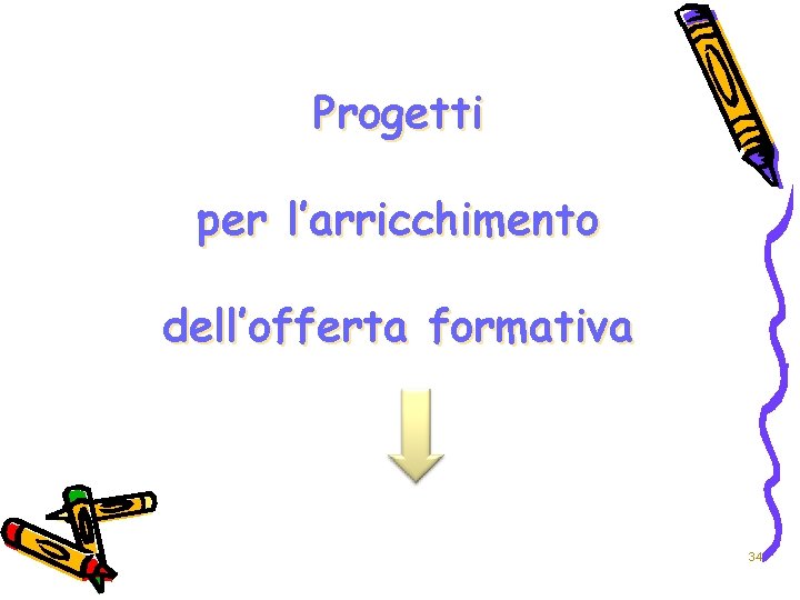 Progetti per l’arricchimento dell’offerta formativa 34 