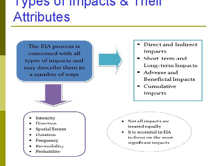 Types of Impacts & Their Attributes 