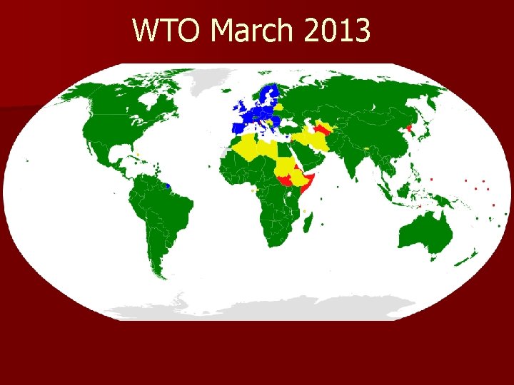 WTO March 2013 