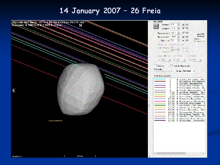 14 January 2007 – 26 Freia 