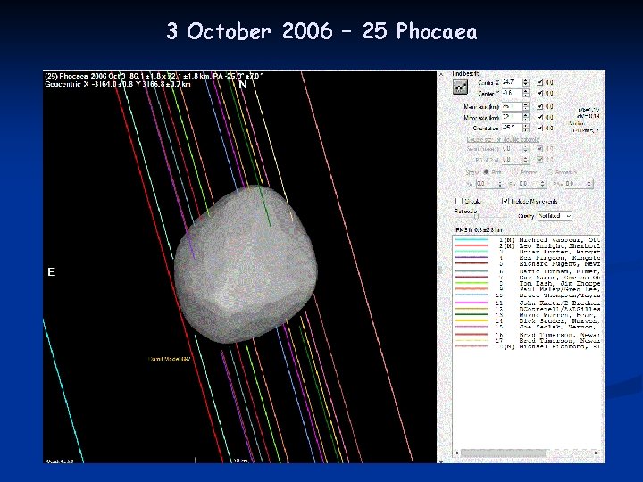 3 October 2006 – 25 Phocaea 