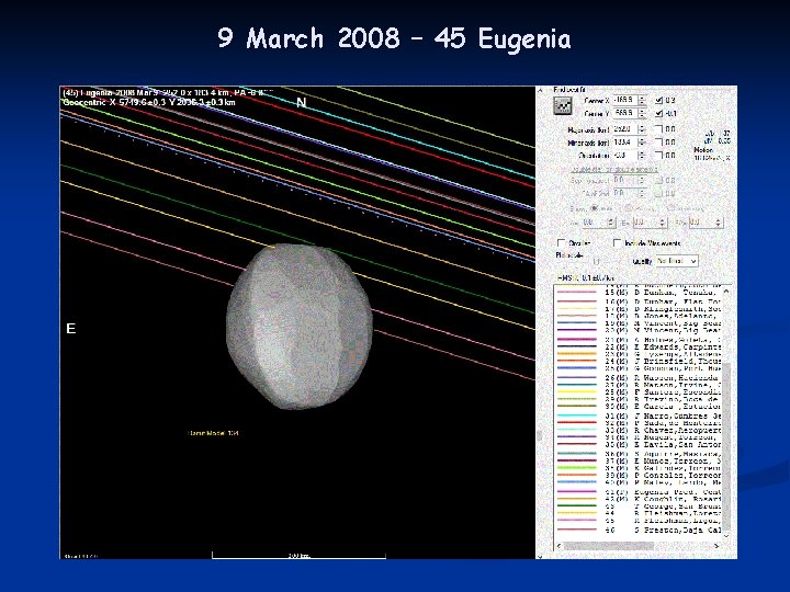 9 March 2008 – 45 Eugenia 