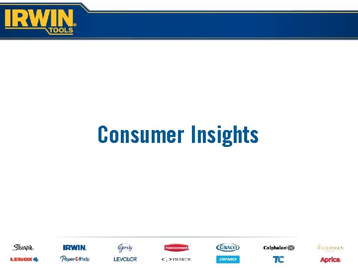 Consumer Insights 