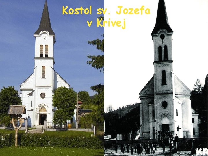 Kostol sv. Jozefa v Krivej 