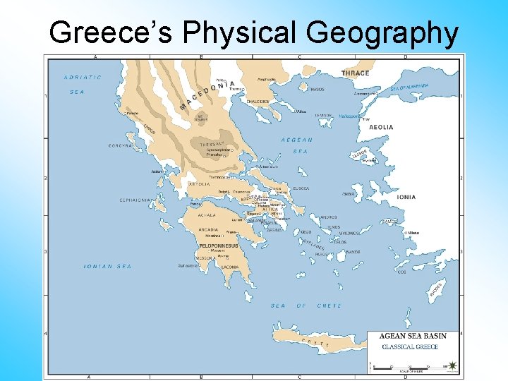 Greece’s Physical Geography 