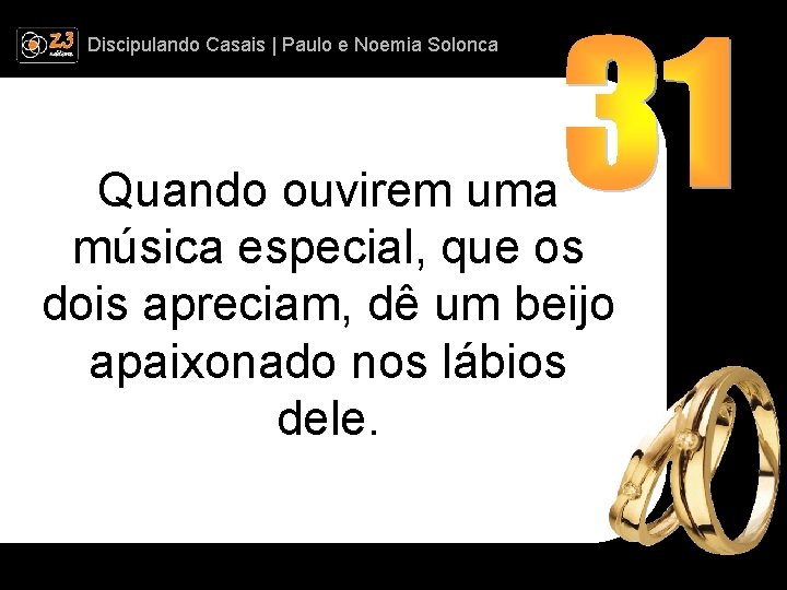 Discipulando | Paulo e Discipulando Casais | Paulo. Casais e Noemia Solonca Quando ouvirem