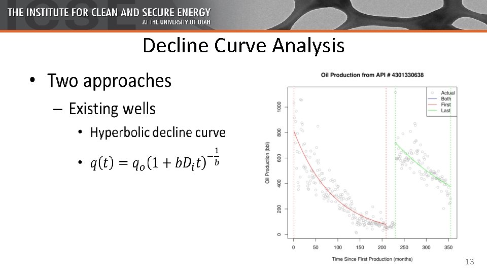 Decline Curve Analysis • 13 