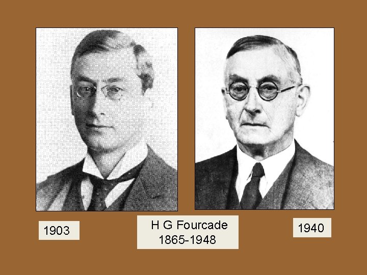 1903 H G Fourcade 1865 -1948 1940 