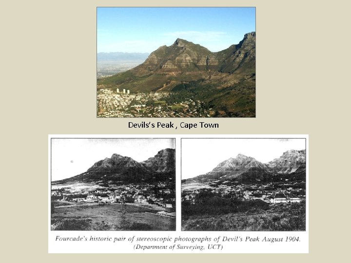 Devils’s Peak , Cape Town 