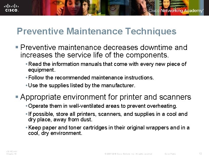 Preventive Maintenance Techniques § Preventive maintenance decreases downtime and increases the service life of Preventive Maintenance Techniques § Preventive maintenance decreases downtime and increases the service life of