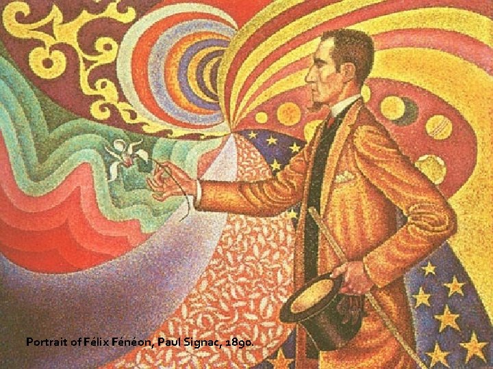 Portrait of Félix Fénéon, Paul Signac, 1890. Portrait of Félix Fénéon, Paul Signac, 1890.