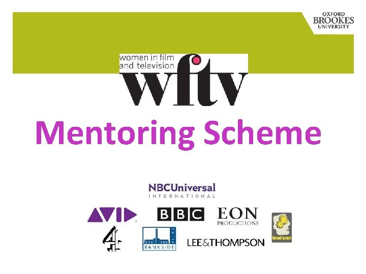 Mentoring Scheme 