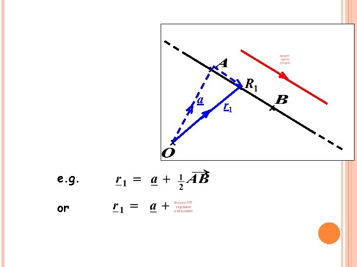 x a x e. g. or x r 1 x 