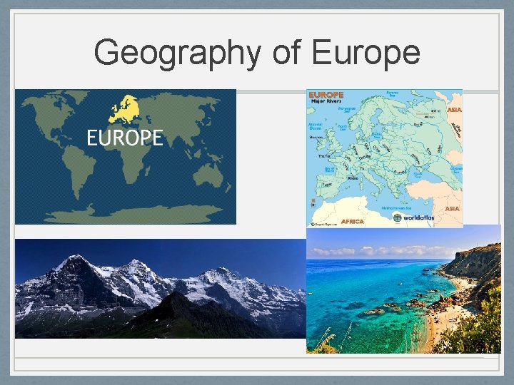 Geography of Europe 