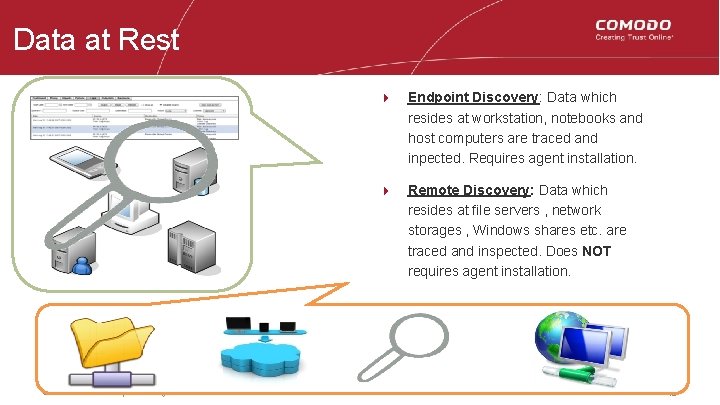 Data at Rest 4 Endpoint Discovery: Data which resides at workstation, notebooks and host