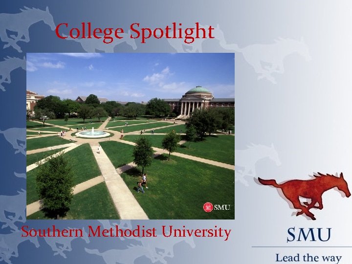 College Spotlight Southern Methodist University 