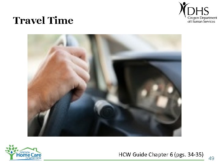 Travel Time HCW Guide Chapter 6 (pgs. 34 -35) 49 
