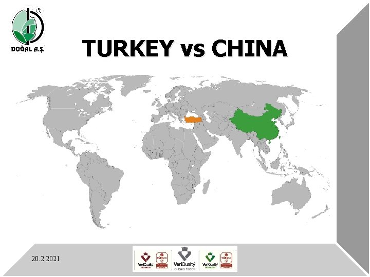 TURKEY vs CHINA 20. 2. 2021 
