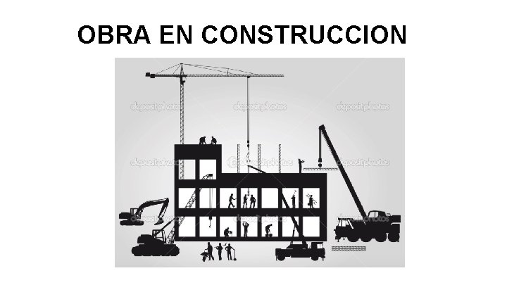 OBRA EN CONSTRUCCION 