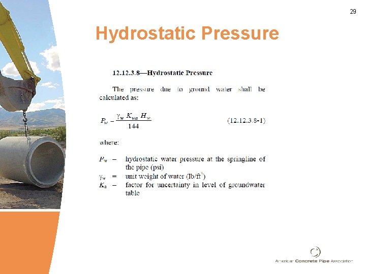 29 Hydrostatic Pressure 