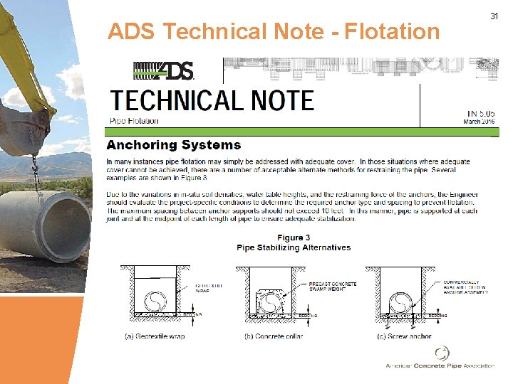 ADS Technical Note - Flotation 31 