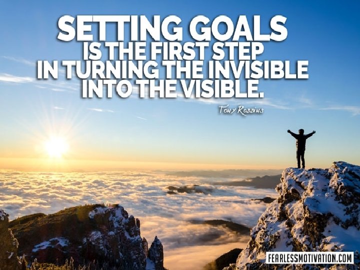 Goal Setting The Key To Managing Your Life 