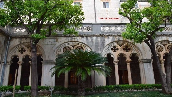 Cloître du monastère 