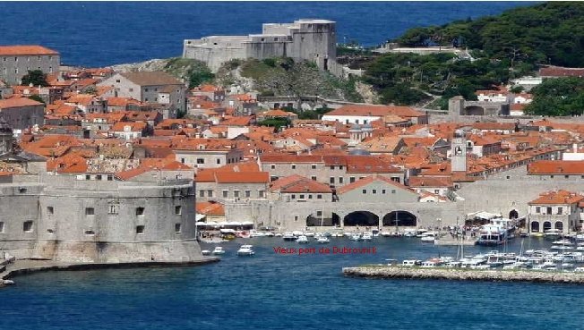 Vieux port de Dubrovnik 