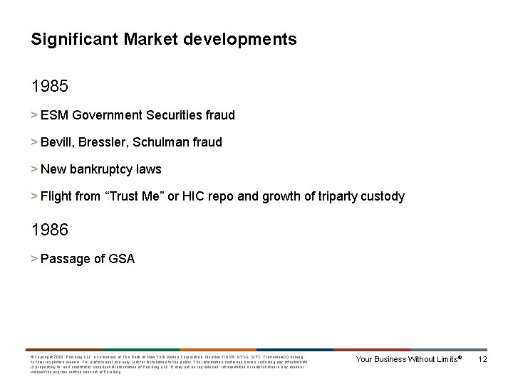Significant Market developments 1985 > ESM Government Securities fraud > Bevill, Bressler, Schulman fraud