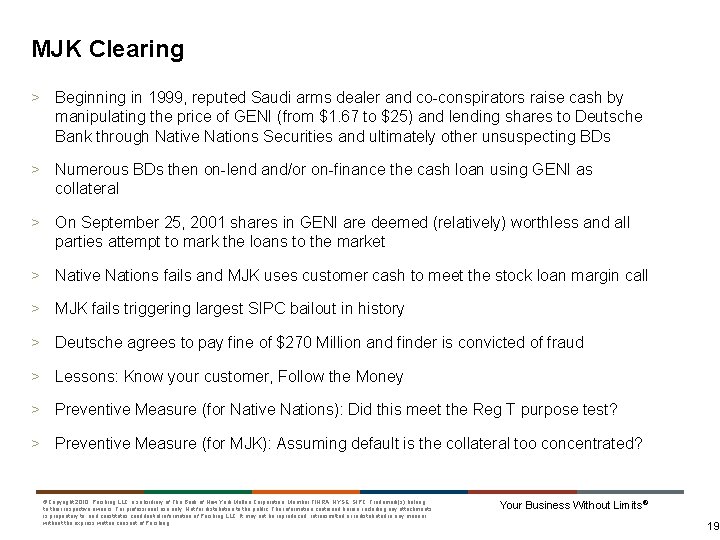 MJK Clearing > Beginning in 1999, reputed Saudi arms dealer and co-conspirators raise cash