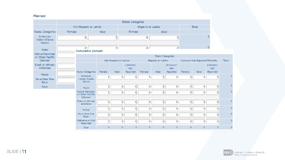 Inclusion Enrollment Reports SLIDE | 11 