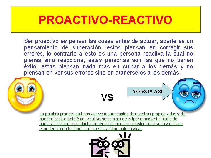 AUTOCUIDADO Y PROACTIVIDAD EN EL TRABAJO Qu es