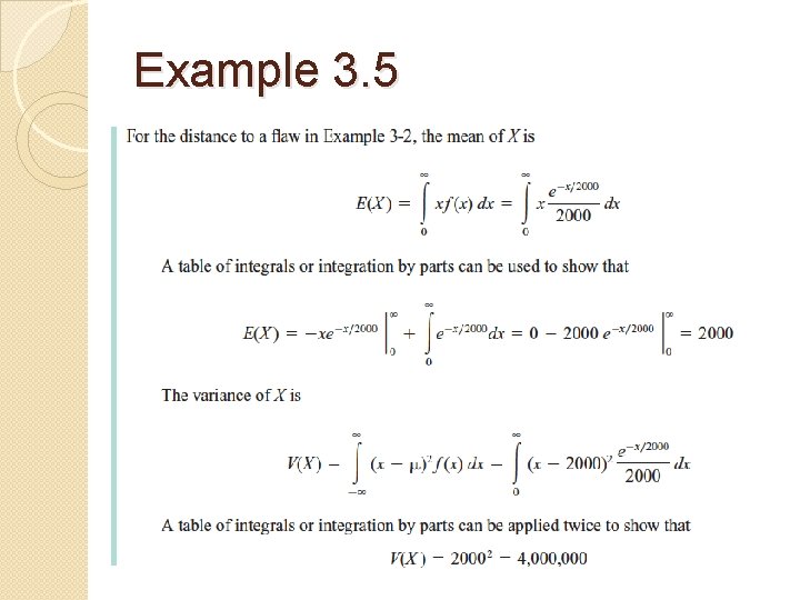 Example 3. 5 