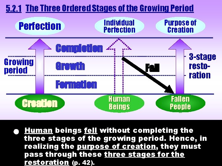 5. 2. 1 The Three Ordered Stages of the Growing Period Individual Purpose of 5. 2. 1 The Three Ordered Stages of the Growing Period Individual Purpose of